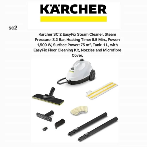 بخارشو کارچر مدل sc2 Easy fixe